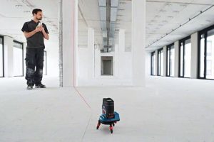 Λέιζερ Γραμμών Με Βάση Στήριξης RM2 & Τρίποδο BT 150 Κόκκινης Δέσμης GCL 2-50 C Bosch 0601066G02 - Image 4
