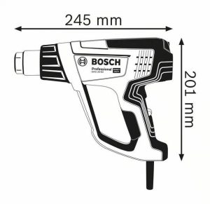 Πιστόλι Θερμού Αέρα 2000W GHG 20-63 Bosch 06012A6200 - Image 4