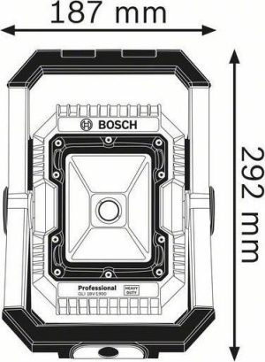 Φακός Μπαταρίας GLI 18V-1900 (solo) Bosch 0601446400 - Image 4