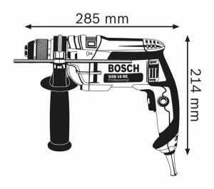 Κρουστικό Δράπανο 060114E500 Bosch GSB 16 RE 750W Professional - Image 4