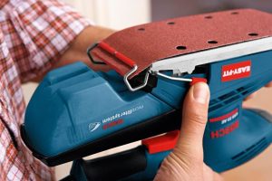 Τριβείο GSS 23 AE Bosch 190W Βαλίτσα Velcro 0601070701 - Image 3