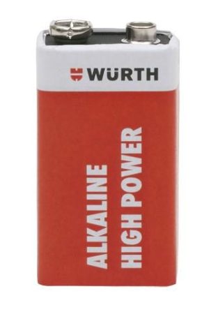 Μπαταρίες 9V 6LP3146 Alkaline High Power Wurth 0827115