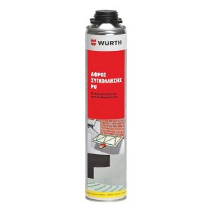 Αφρός Πιστολιού PU Κόλλα Συναρμολόγησης 750ml  45Lt Wurth 0892171950 - Image 1