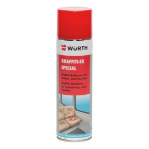 Καθαριστικό GRAFFITI-EX SPECIAL για υφάσματα 500ml WURTH 0893137