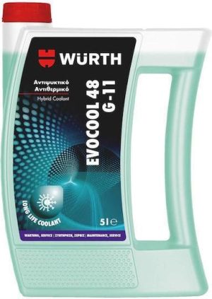 Αντιψυκτικό Υγρό Evocool 48 Con G11 5Lit Wurth 5861111005