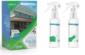 Nano-Skin Ultra Σετ 2 Προϊόντων Νανοτεχνολογίας 2ης Γενιάς Για Γυάλινες Επιφάνειες Κατά Της Μούχλας/Βακτηρίων