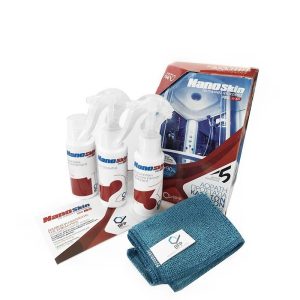 Nano-Skin Pro Σετ 3 Προϊόντων Νανοτεχνολογίας 2ης Γενιάς Για Καμπίνες Μπάνιου Κατά Των Αλάτων