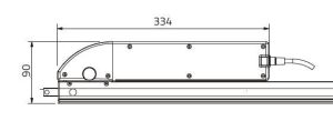 Μοτέρ ράγας ηλεκτρικό 220V/1000Nm/35W Mingardi Drive Evo 2 2701034 - Image 3