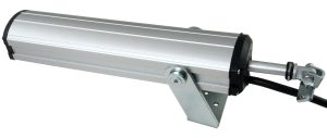 Μοτέρ εμβόλου ηλεκτρικό με βάση ασημί 220V-500Nm-200mm-IP55 Oxygen TETI 200 made in ITALY