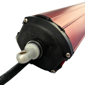 Μοτέρ εμβόλου ηλεκτρικό με βάση ασημί 220V-500Nm-300mm-IP55 Oxygen TETI 300 made in ITALY - Image 3
