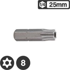 Μύτη Torx με Τρύπα Ν8 x 25mm Για Playstation & X-Box Force 1272508