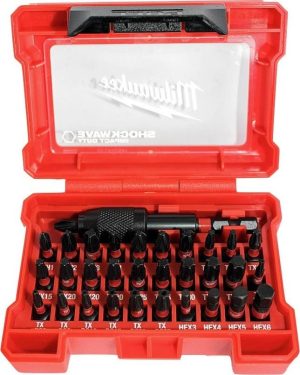 Σετ 32 Μύτες Κατσαβιδιού Torx / Allen Shockwave Milwaukee 4932464240