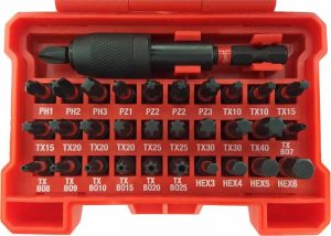 Σετ 32 Μύτες Κατσαβιδιού Torx / Allen Shockwave Milwaukee 4932464240 - Image 3