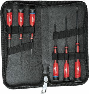 Κατσαβίδια ηλεκτρονικού Set 6 τεμαχίων + & - Milwaukee 4932471869 - Image 3