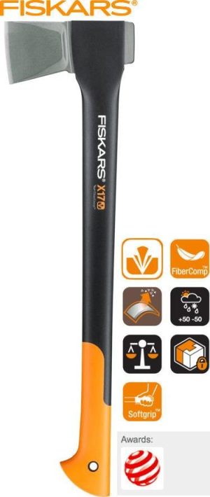 Τσεκούρι Fiskars Medium X17 60cm 1500gr 122460102 - Image 3