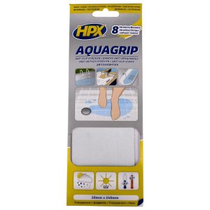 Αντιολισθητική Ταινία Aqua Grip Διάφανη 20mmx240mm (8 λωρίδες) HPX AG2024 - Image 1