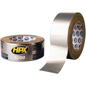 Υφασμάτινη Ταινία 48mmx10m ασημί HPX CS5010