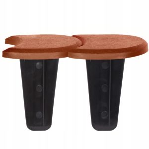 Φρακτης κήπου PALISADA TERAKOTA IPAK2-R624 24τεμ Συνολικά 383,4x11,5 cm