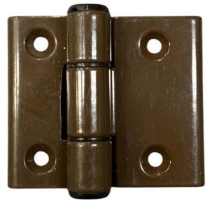 Μεντεσές αλουμινίου πεταλούδα 6cm X 7cm καφέ D.MACH
