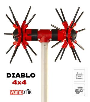 Ελαιοραβδιστικό YAMASTIK DIABLO 4x4 2,5m 12V-15V για Μπαταρία
