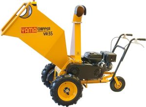 Αυτοκινούμενος Θρυμματιστής Κλαδιών YAMASTIK YAMACHIPPER VR35-230 Με Κινητήρα Robin 14Hp Με Μίζα + Μπαταρία - Image 4
