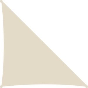 Τρίγωνο πανί σκίασης 230gsm ΓΩΝΙΑ 90° - 4,2 x 4,2 x 6m - Εκρού