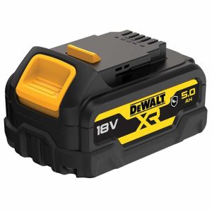 Μπαταρία 18V XR Li-Ion 5.0Ah Dewalt DCB184G με λάστιχένια προστασία