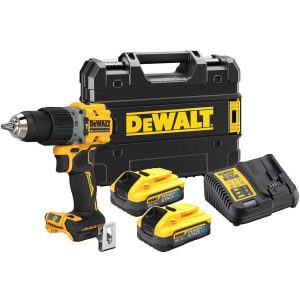 Κρουστικό Δραπανοκατσάβιδο Brushless 18V PowerStack Li-Ion σε Κασετίνα (2x5Ah) DEWALT - DCD805H2T