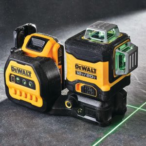 Αυτοαλφαδιαζόμενο Λέιζερ 18V/12V 3x360° Πράσινης Δέσμης (Solo) Dewalt DCE089NG18 - Image 4