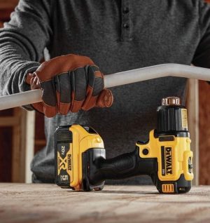 Πιστόλι Θερμού Αέρα 18V Solo με 2 Tαχύτητες Dewalt DCE530N-XJ - Image 4