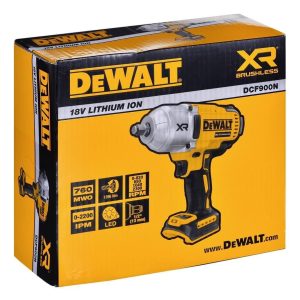 Μπουλονόκλειδο 3 Ταχυτήτων 1396Nm 18V Brushless 1/2 Solo Χωρίς Μπαταρία & Φορτιστή σε Χαρτόκουτο Dewalt DCF900N - Image 3