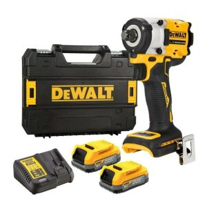 Μπουλονόκλειδο 1/2 18V 406Nm PowerStack Li-Ion σε Κασετίνα (2x1,7Ah) DEWALT DCF921E2T