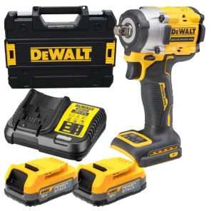 Μπουλονόκλειδο 1/2 18V 406Nm PowerStack Li-Ion σε Κασετίνα (2x1,7Ah) DEWALT DCF921E2T - Image 4
