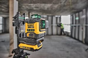 Αυτοαλφαδιαζόμενο Λέιζερ 18Vx2Ah 3x360° Πράσινης Δέσμης Dewalt DCLE34031D1 - Image 5