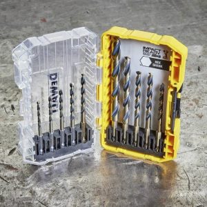 Τρυπάνια Black & Gold Σιδήρου 1/4 Σετ 10pcs 3mm-12mm Impact Ready Dewalt DT20620-QZ - Image 3