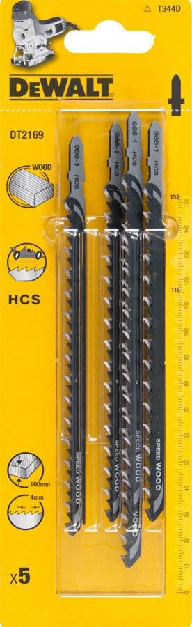 Λάμα Σέγας Για Κοπή Ξύλου HCS 152mm 5τμχ. Dewalt DT2169