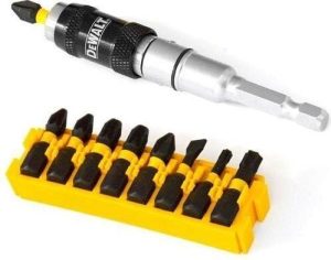 Σετ Μύτες Με Αντάπτορα Σπαστό 10τμχ. Torsion Extreme Dewalt DT70518T - Image 3