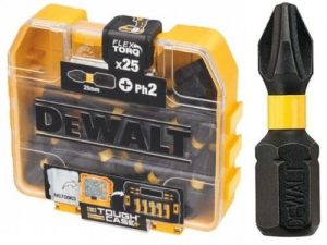 Μύτες PH2 No2x25mm Torsion 25τεμ. Dewalt DT70555T-QZ