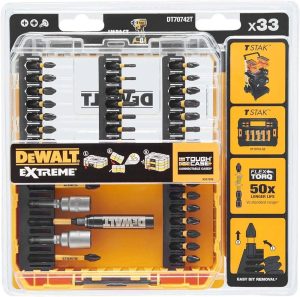 Σετ Μύτες σε Κασετίνα Toughcase 33τμχ. Dewalt DT70742T - Image 3