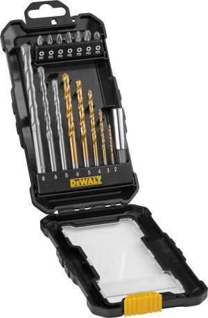 Σετ Τρυπάνια & Μύτες Βιδώματος 16 Τεμ. Dewalt DT71567