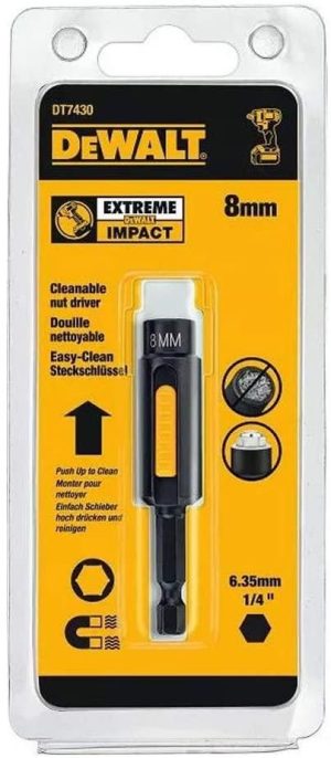 Καρυδάκι Μαγνητικό Αυτοκαθαριζόμενο No 8mm Dewalt DT7430 - Image 3