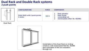 Μοτέρ ράγας ηλεκτρικό ασημί 220V-650Nm/350Nm-350mm made in ITALY UCS RACK230VAC 40211T - Image 5
