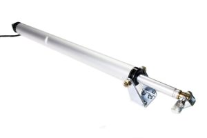 Μοτέρ εμβόλου ηλεκτρικό με βάση ασημί 24V-650Nm-180mm made in ITALY UCS ULYSSES 40759Z
