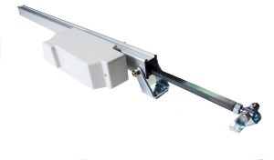 Μοτέρ ράγας ηλεκτρικό ασημί 220V-650Nm/350Nm-1000mm made in ITALY UCS RACK230VAC 40790E