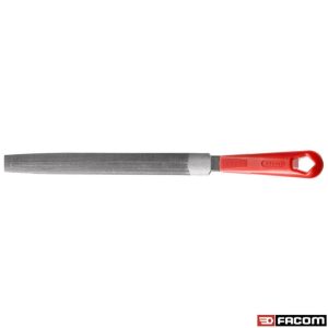 DRD.MD250EMA FACOM ΗΜΙΣΤΡΟΓΓΥΛΗ ΛΙΜΑ SECOND CUT 250MM ΜΕ ΧΕΡΟΥΛΙ