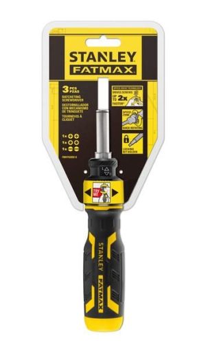 Κατσαβίδι Καστάνιας με 6τμχ Μύτες Stanley Fatmax FMHT62692-0