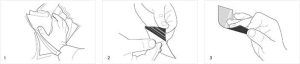 Ταινία αυτοκόλλητη Λευκή Velcro 2cmX25m Professional Use Fastener PS20001 - Image 3