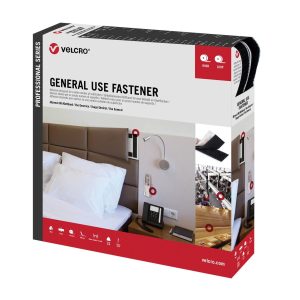 Ταινία αυτοκόλλητη Μαύρη Velcro 5cmX25m Professional Use Fastener PS20004