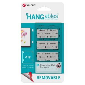 Επανατοποθετούμενες Ταινίες για Κάδρα 8pcs 2kg Hangable Removable Velcro 30125