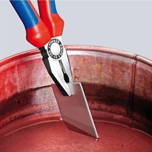 Πένσα Ίσια Ηλεκτρολόγου Μήκους 160mm Knipex 0302160 - Image 3